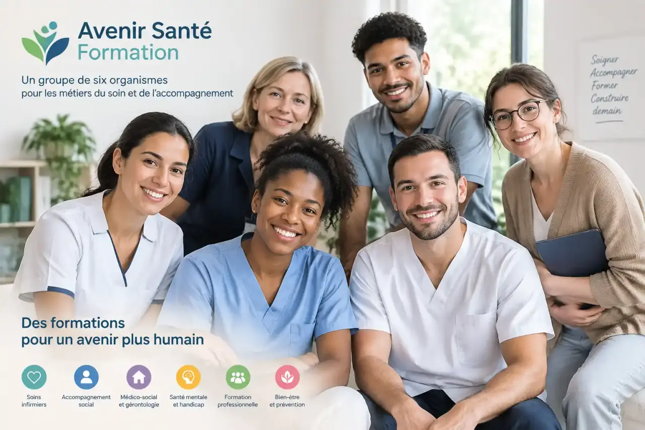 Avenir Santé Formation : un groupe de six organismes pour les métiers du soin et de l’accompagnement