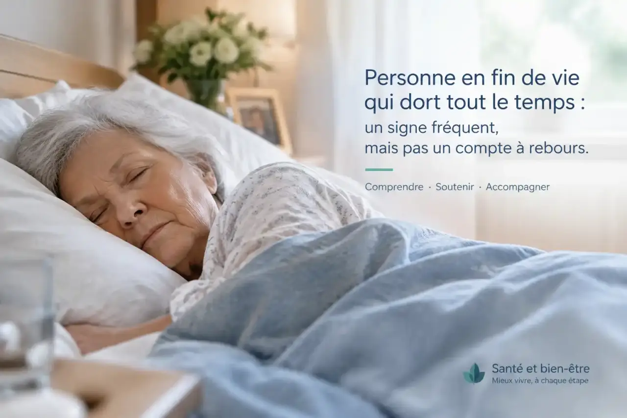 Personne en fin de vie qui dort tout le temps : un signe fréquent, mais pas un compte à rebours