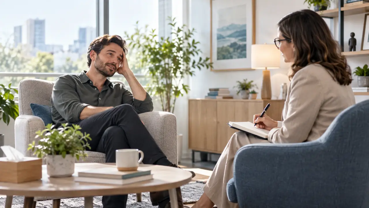 Espace de travail lumineux favorisant le calme et l’équilibre psychologique